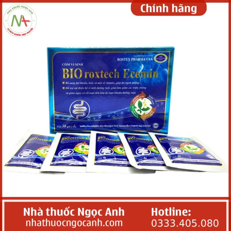 Thuốc Bio Roxtech Ecemin có tác dụng gì, giá bao nhiêu, mua ở đâu