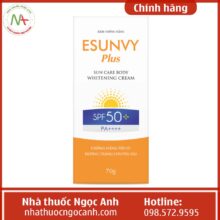 Kem chống nắng Esunvy Plus Sun Care Body Whitening Cream