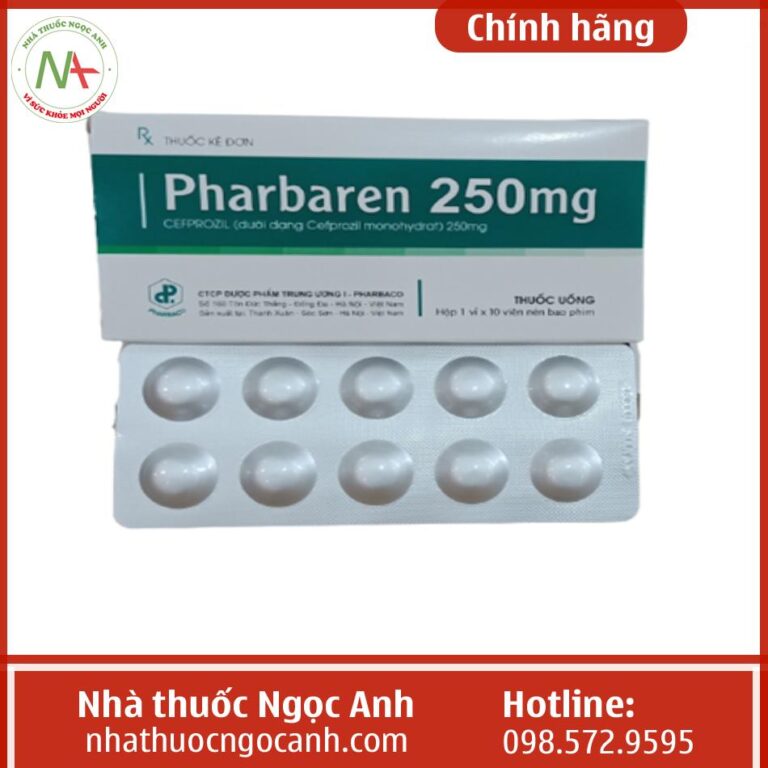 Pharbaren 250mg là thuốc gì?