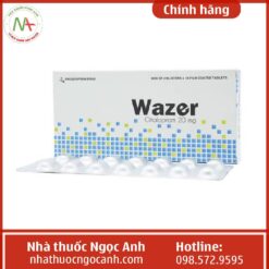 Wazer 20 mg giá bao nhiêu?