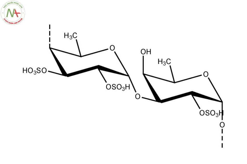 Cấu trúc phân tử Fucoidan