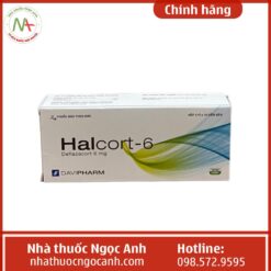 Thuốc halcort 6mg là thuốc gì?