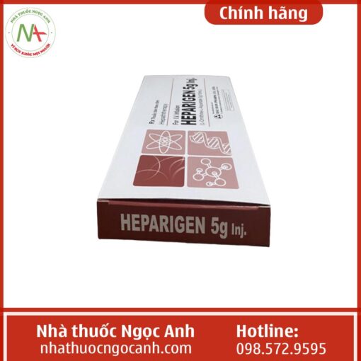 Hình ảnh thuốc Heparigen Inj. 5g