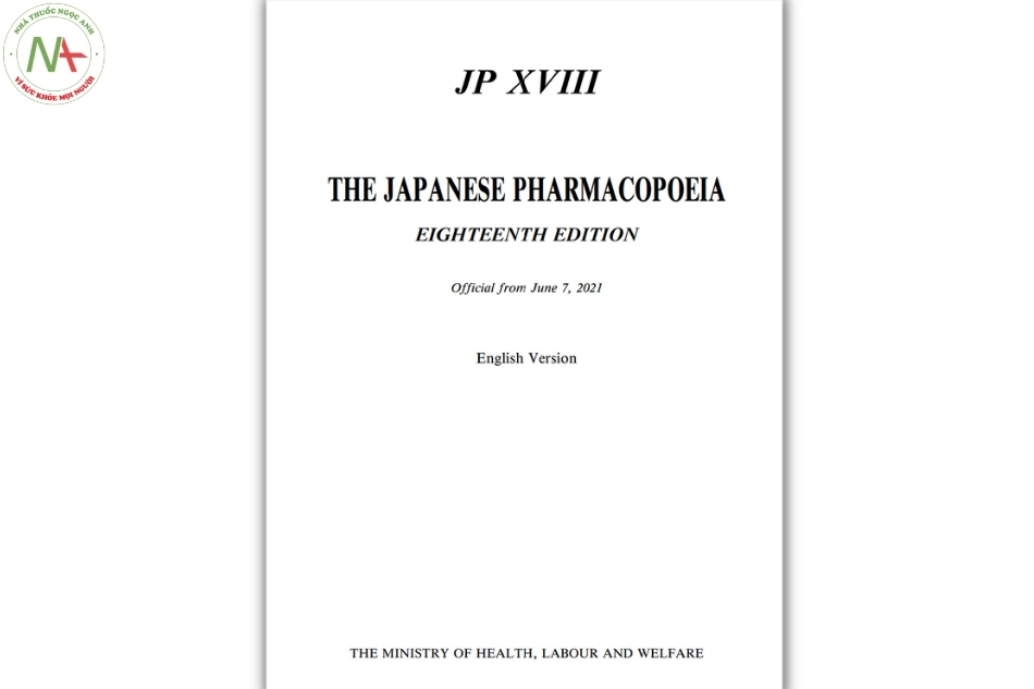 Tiêu chuẩn Dược điển Nhật Bản Japanese Pharmacopoeia