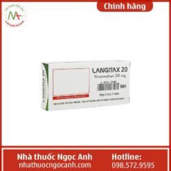 thuốc Langitax 20 là thuốc gì?