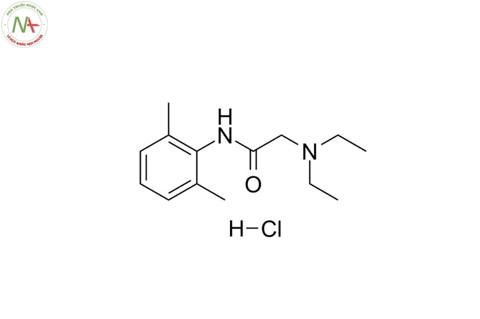 Cấu trúc phân tử Lidocaine