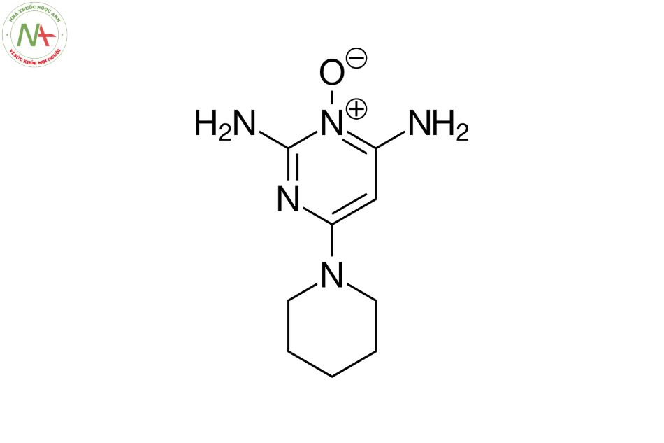 Cấu trúc phân tử của Minoxidil