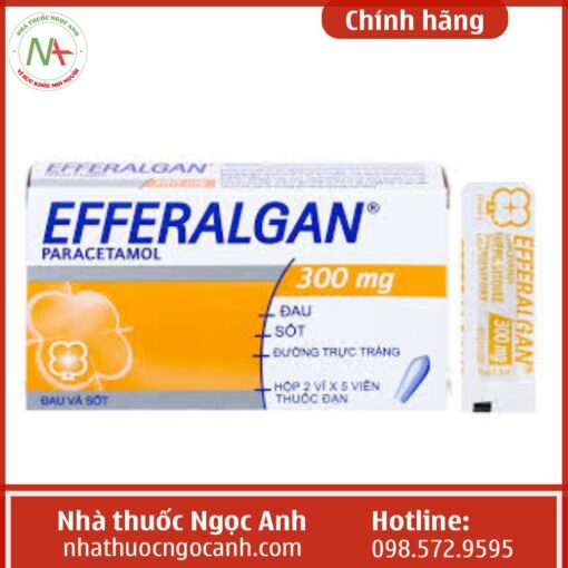 thuốc efferalgan 300mg có tác dụng điều trị