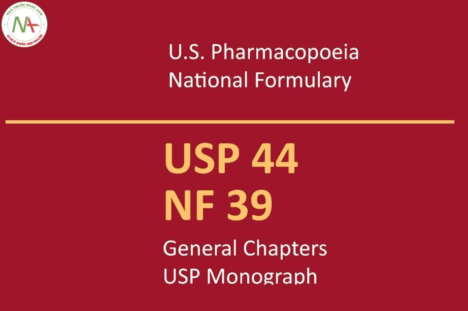 Tiêu chuẩn Dược điển Mỹ (2021) USP 44- NF 39 (United States Pharmacopeia) PDF Free Download 2022
