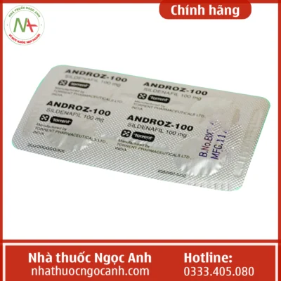 Vỉ thuốc Androz-100