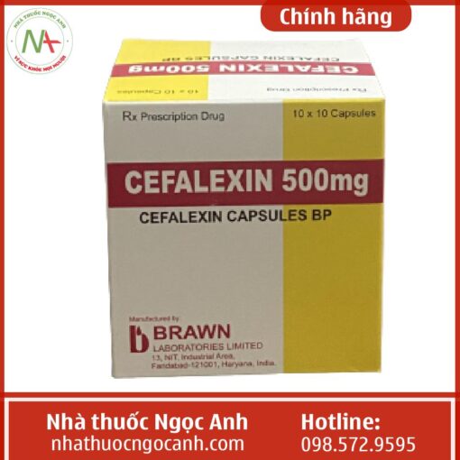 thuốc Cefalexin Capsules BP