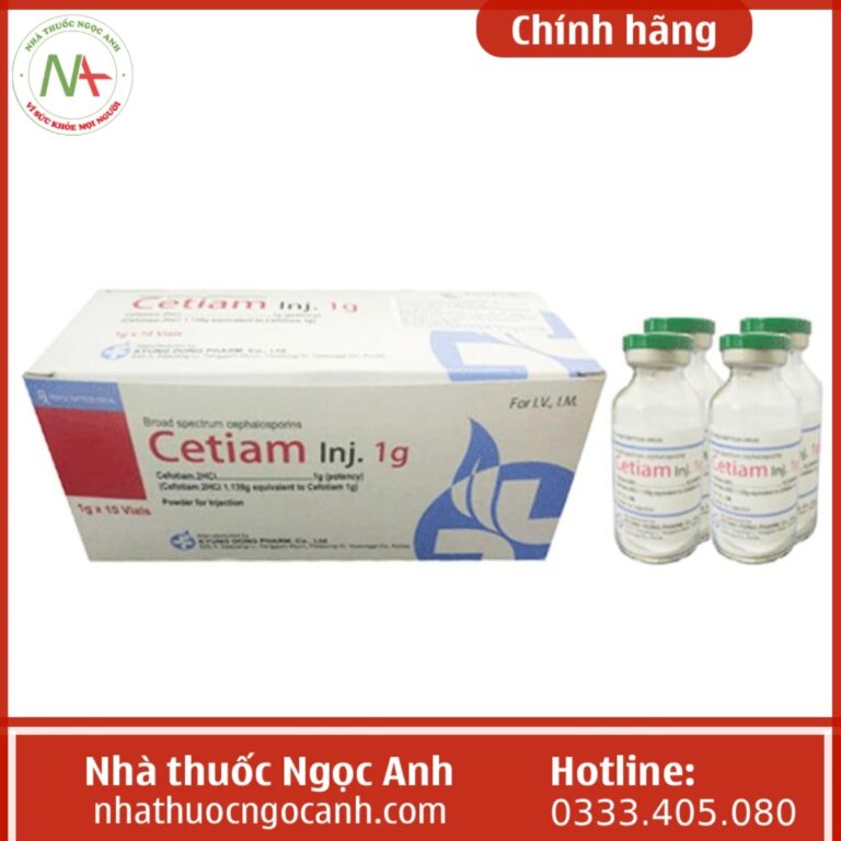 Cetiam Inj. 1g