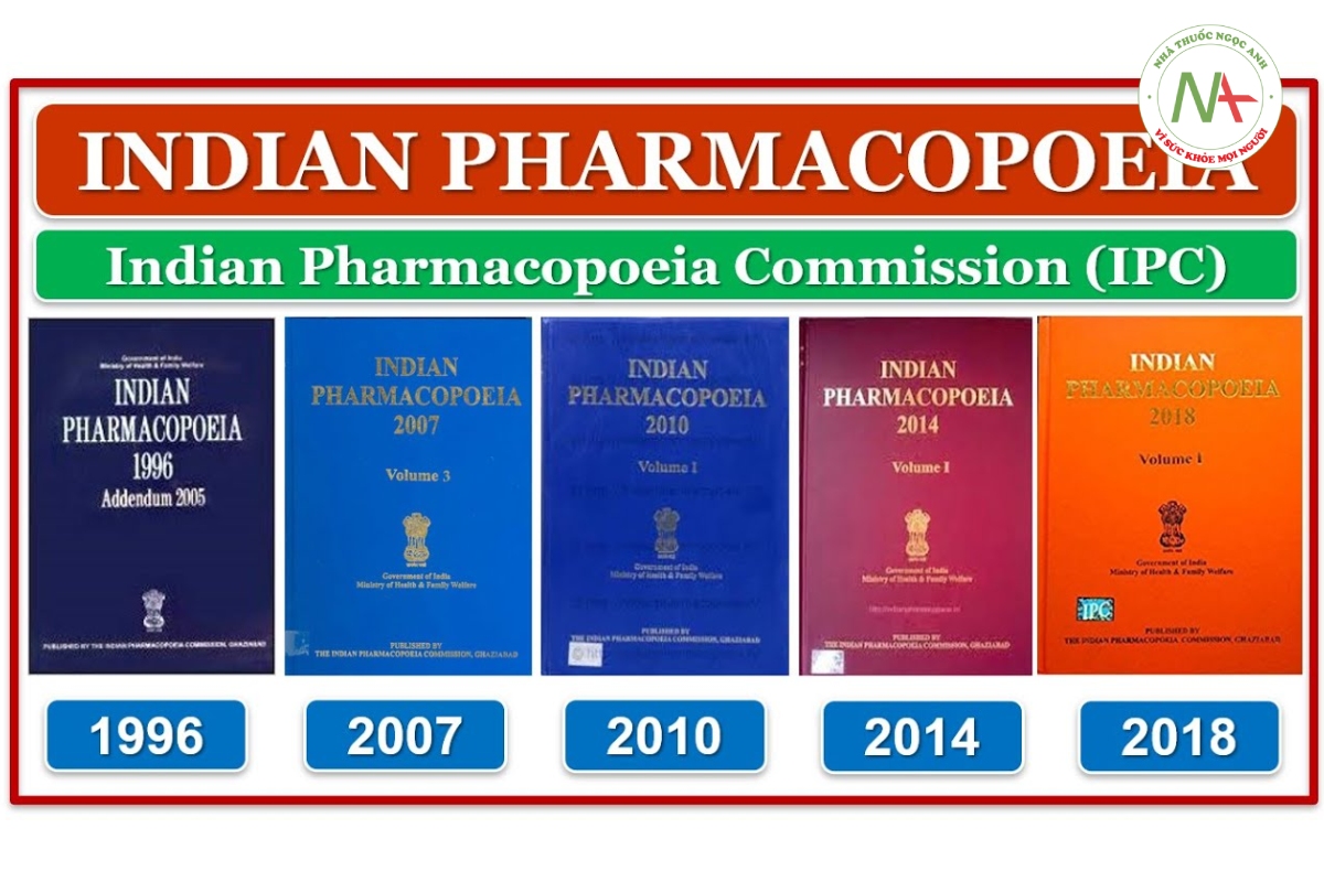 Các ấn bản cũ Dược điển Ấn Độ (Indian Pharmacopoeia)