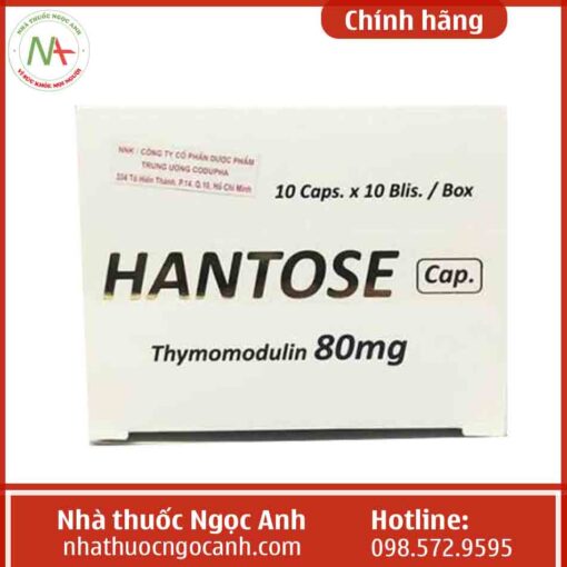 Hộp thuốc Hantose Cap. 80mg