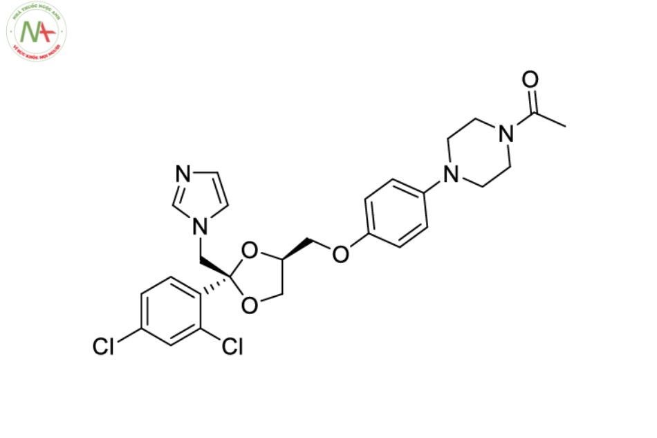 Cấu trúc phân tử Ketoconazol