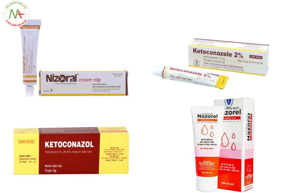 Một số dạng bào chế của Ketoconazol