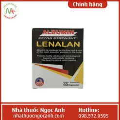 Lenalan cung cấp albumin và acid amin cho cơ thể trong trường hợp thiếu dinh dưỡng