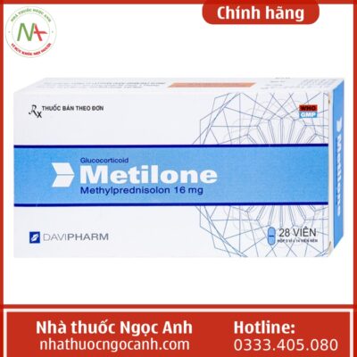 Hộp thuốc Metilone