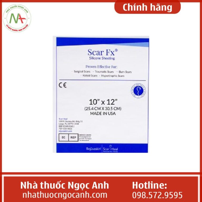 Miếng dán trị sẹo lồi Scar FX 25*30