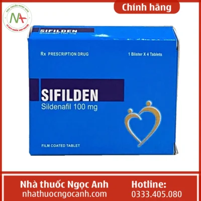 Hộp thuốc Sifilden 100mg