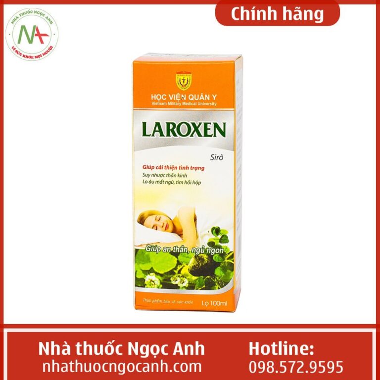 Siro Laroxen giúp an thần, ngủ ngon