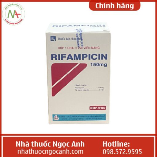 Thuốc Rifampicin 150mg Mekophar