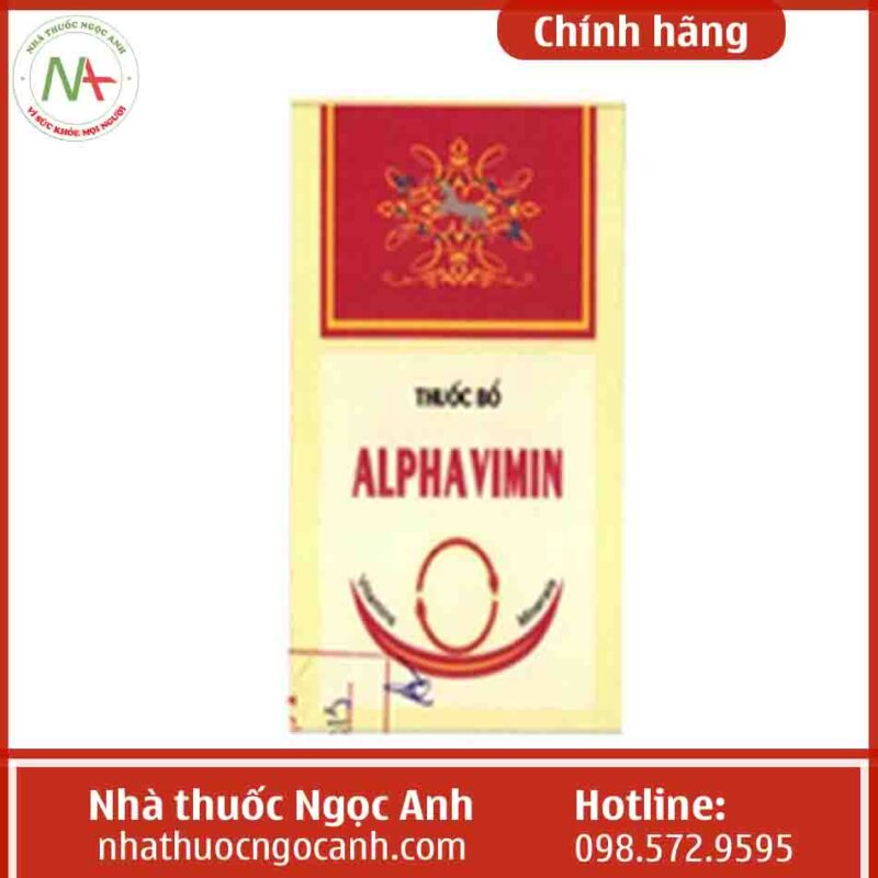 Thuốc Alphavimin là thuốc gì, tác dụng gì, giá bao nhiêu, mua ở đâu