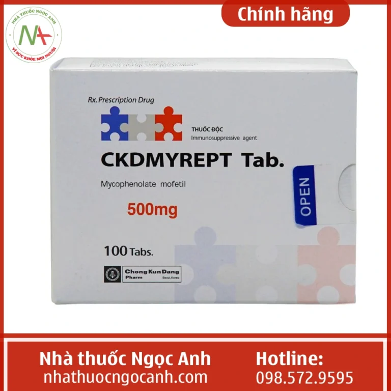 Thuốc Ckdmyrept Tab. 500mg