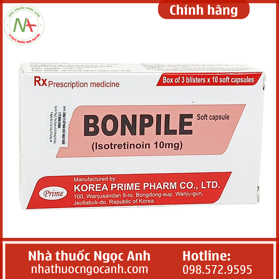 Thuốc Bonpile: Công dụng, liều dùng, tác dụng phụ và giá bán