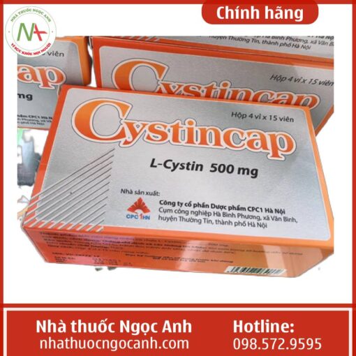 Cách dùng thuốc Cystincap