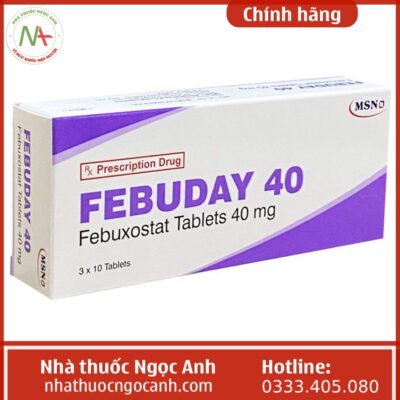Hộp thuốc Febuday 40