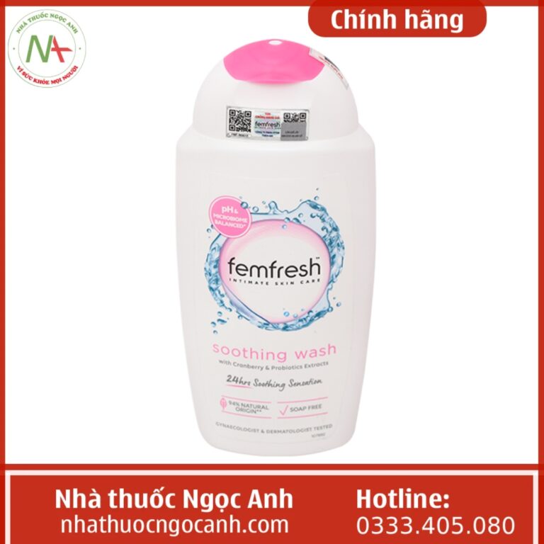 Femfresh soothing wash