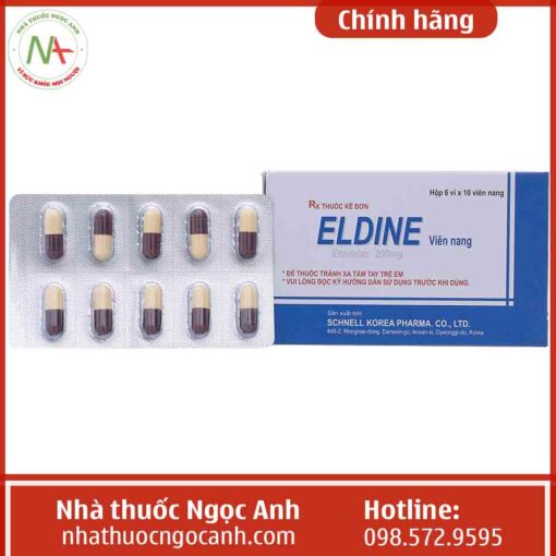 Hộp thuốc Eldine 200mg
