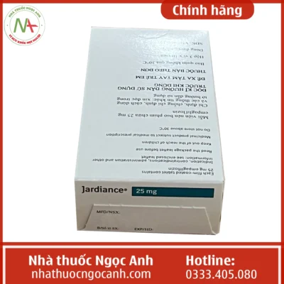 Hộp thuốc Jardiance 25mg