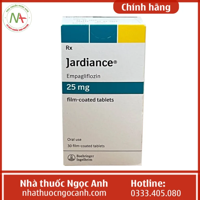 Hộp thuốc Jardiance 25mg