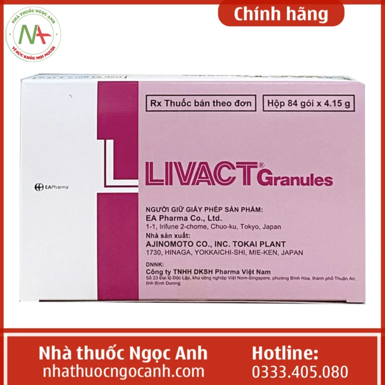 Hộp thuốc Livact Granules