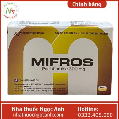Hộp thuốc Mifros