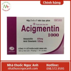 Thuốc Acigmentin
