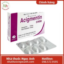 Thuốc Acigmentin