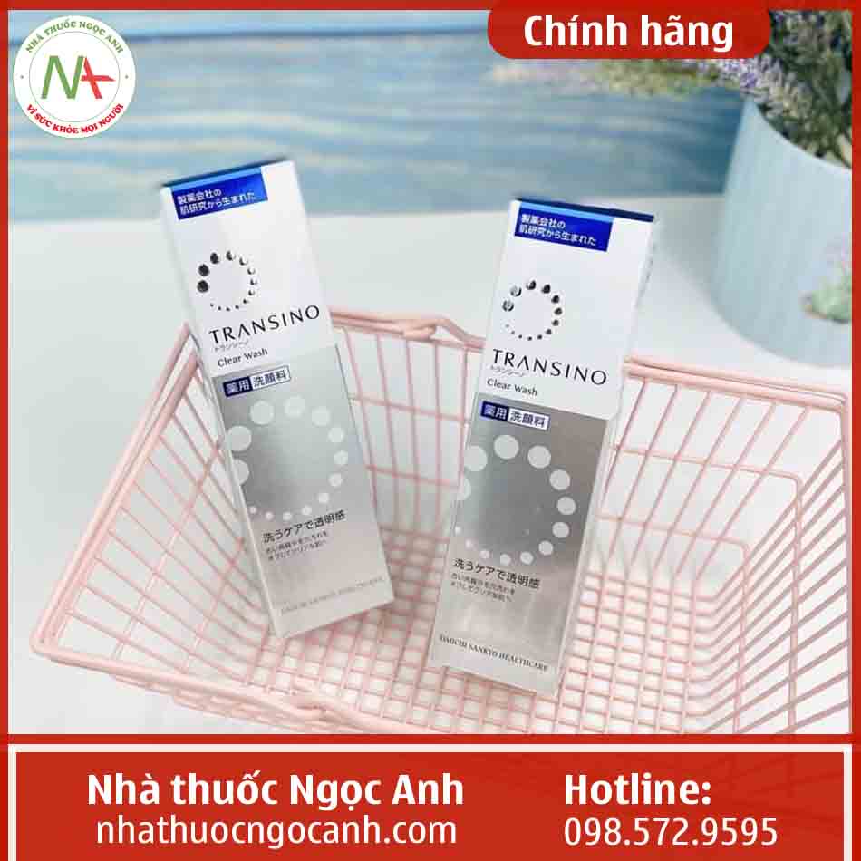 Hộp Transino Clear Wash