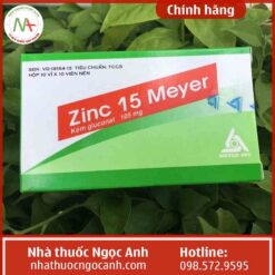 Hộp thuốc Zinc 15 Meyer