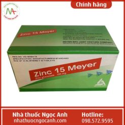 Hộp thuốc Zinc 15 Meyer