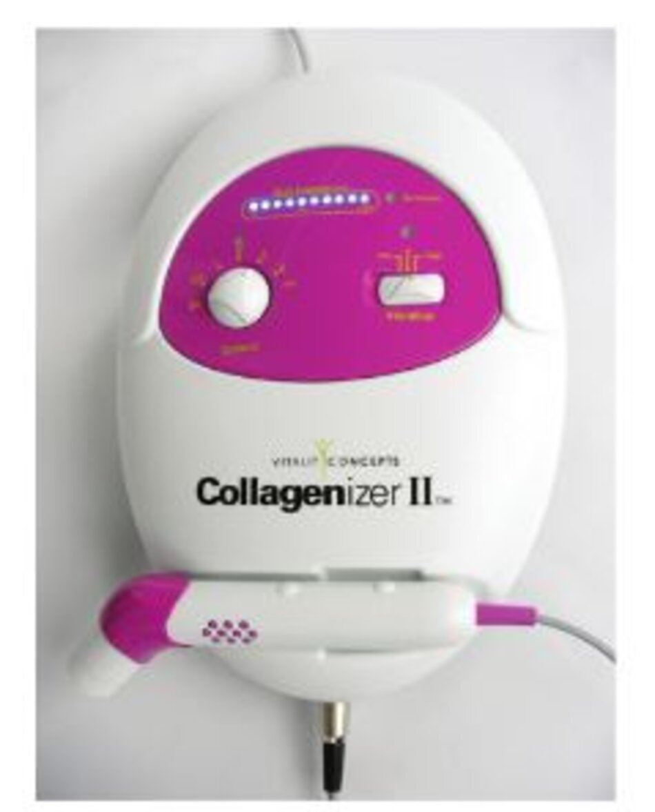 Hình. 13-3 Thiết bị Collagenizer II sử dụng trong điện di qua da.