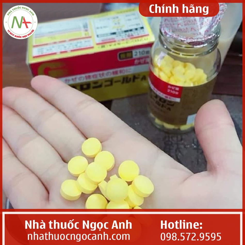 Thuốc cảm cúm Taisho Pabron Gold