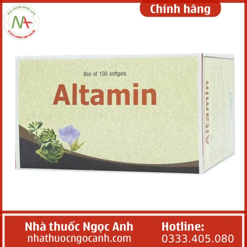 Thuốc Altamin là thuốc gì, có tác dụng gì, giá bao nhiêu, mua ở đâu