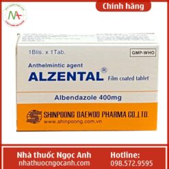 Hộp thuốc Alzental