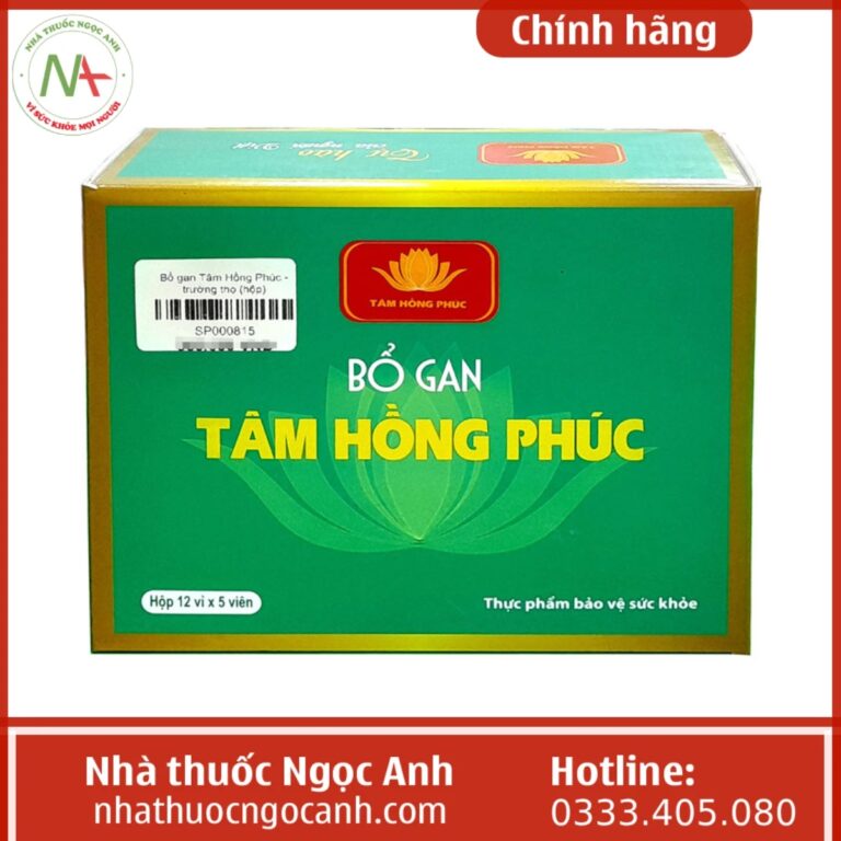 Bổ gan Tâm Hồng Phúc