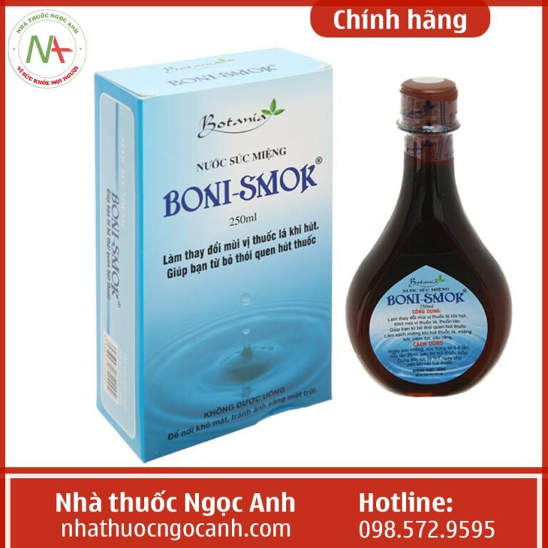 Hộp nước súc miệng Boni-Smok