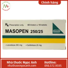 Hộp thuốc Masopen 250/25