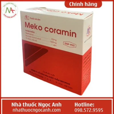 Hộp thuốc Meko coramin